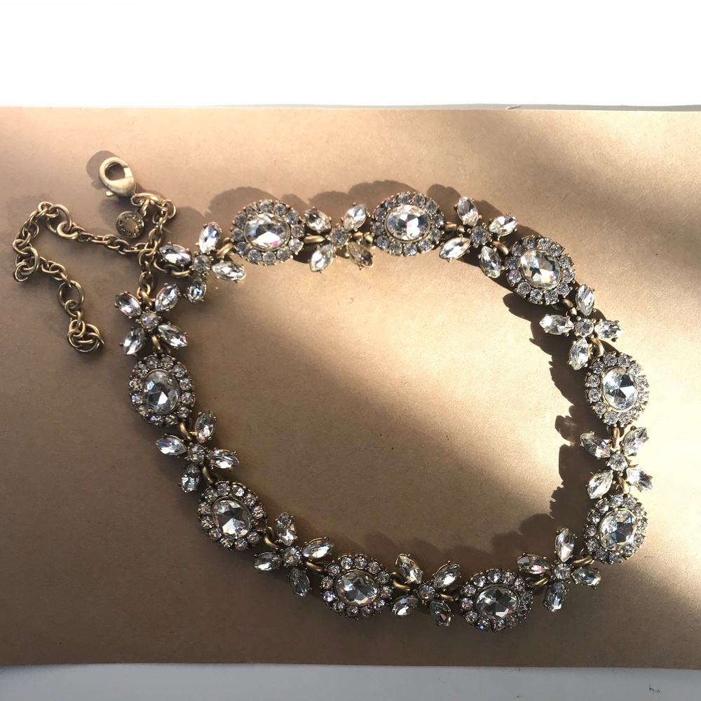 J. Crew Crystal Necklace
